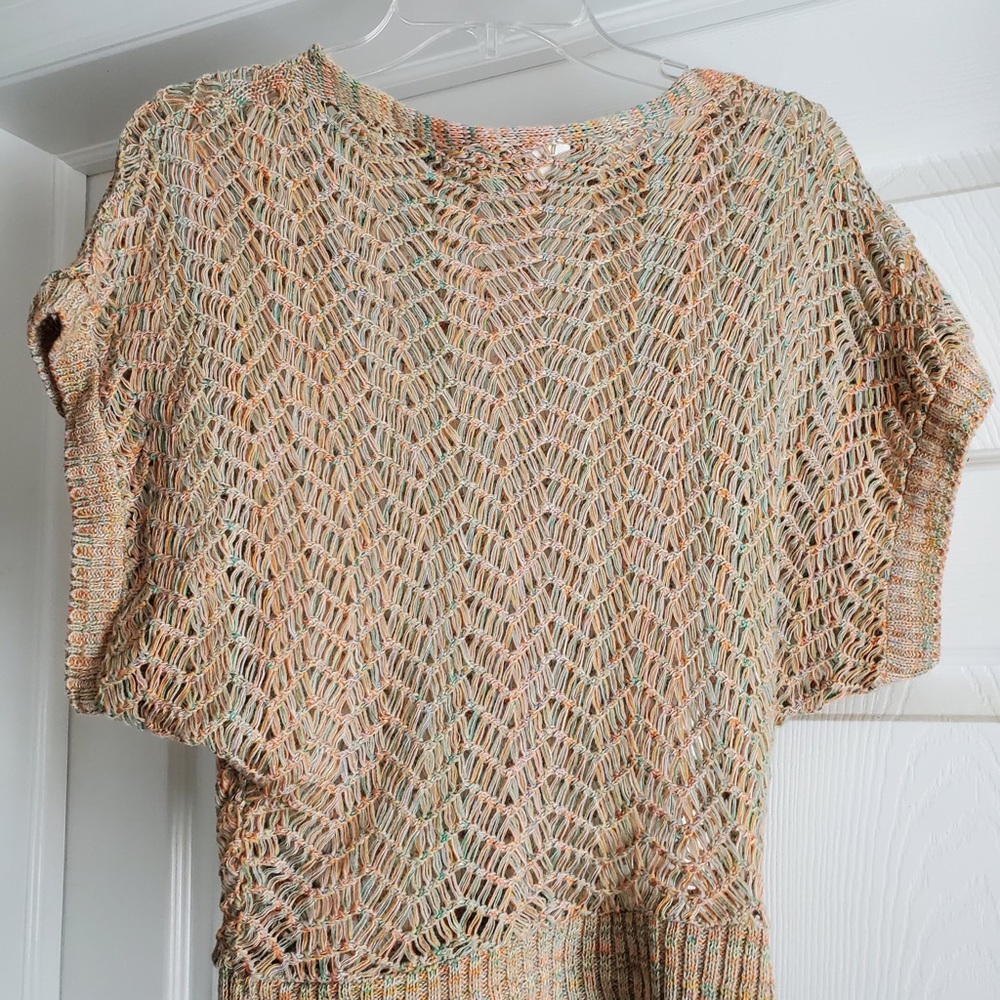 Super cute knitted poncho!